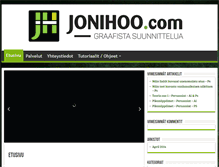 Tablet Screenshot of jonihoo.com